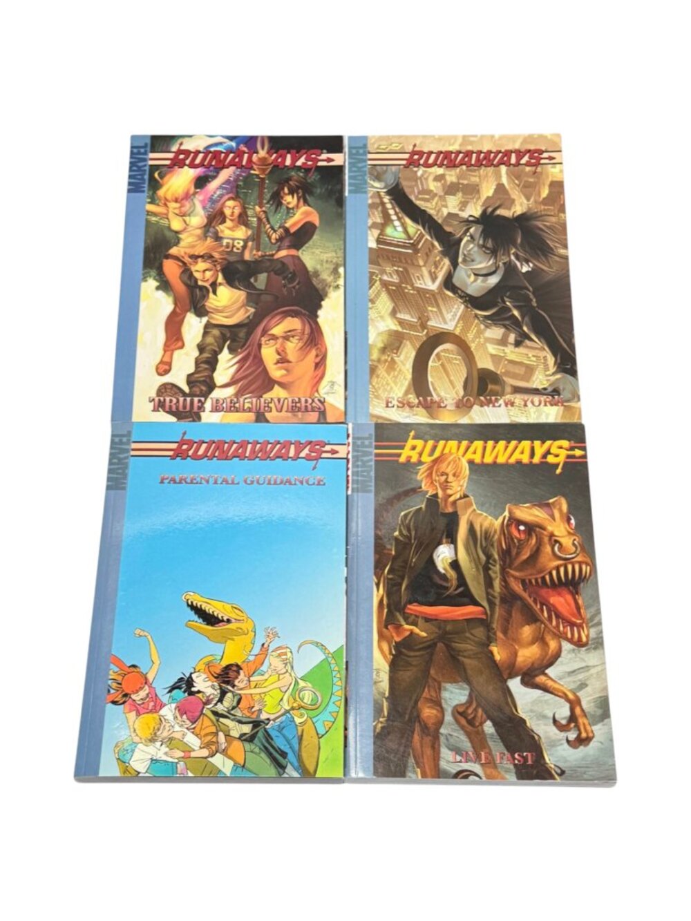 Marvel Runaways Lot 4 Omnibus Volumes PB Book Includes original issues 1 to 24